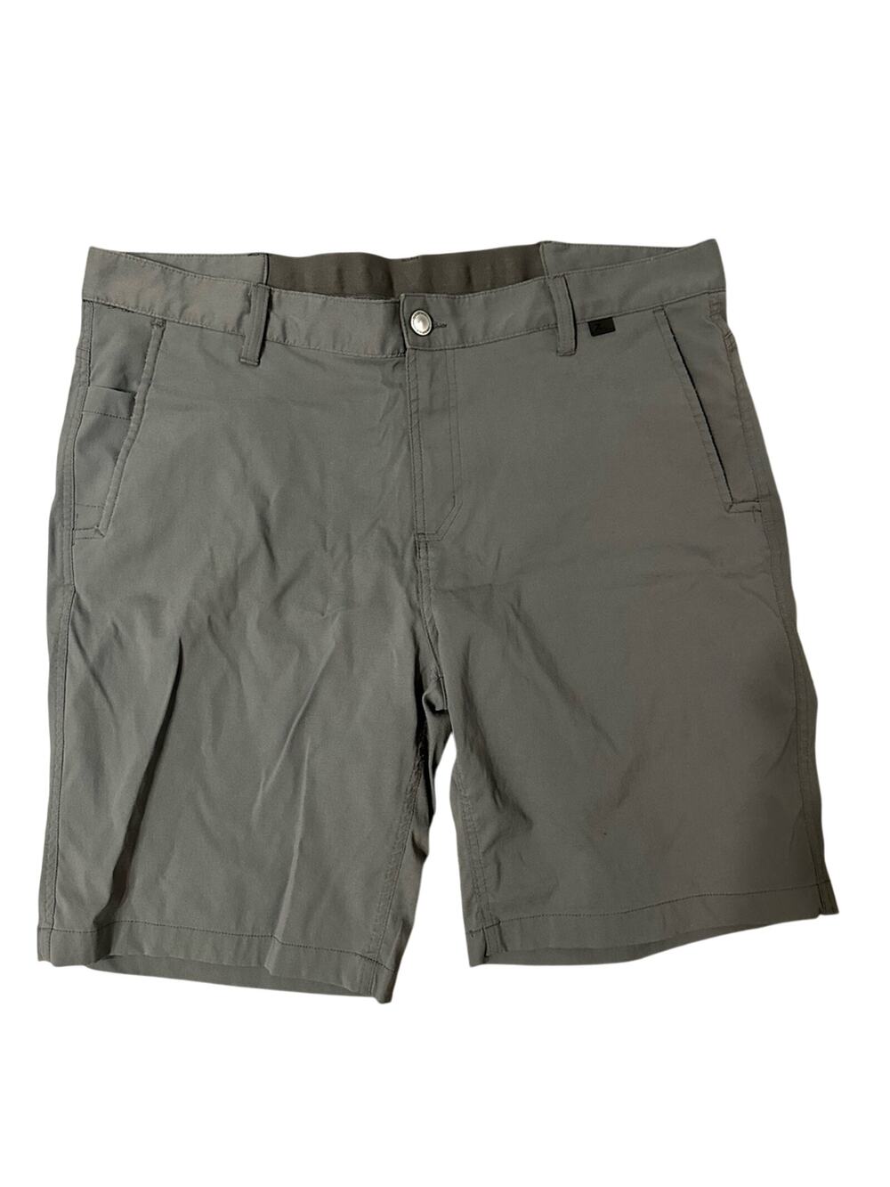 ZeroXposur Gray Flat Front Shorts Lightweight Versatile